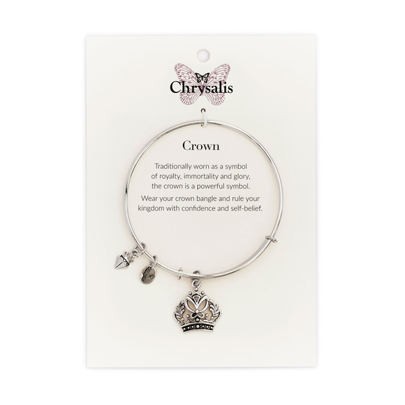 Chrysalis-  Crown Expandable Bangle - Picture 2 of 5